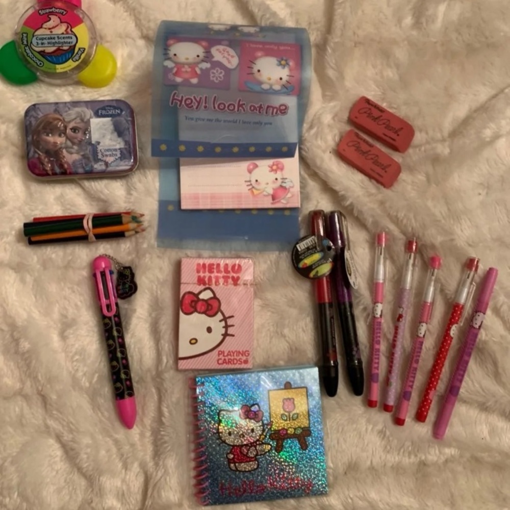 Hello kitty stationary set